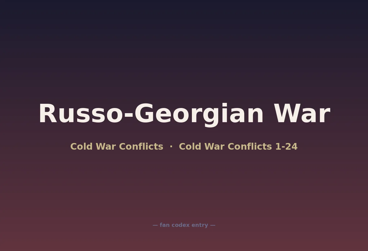 Russo-Georgian War